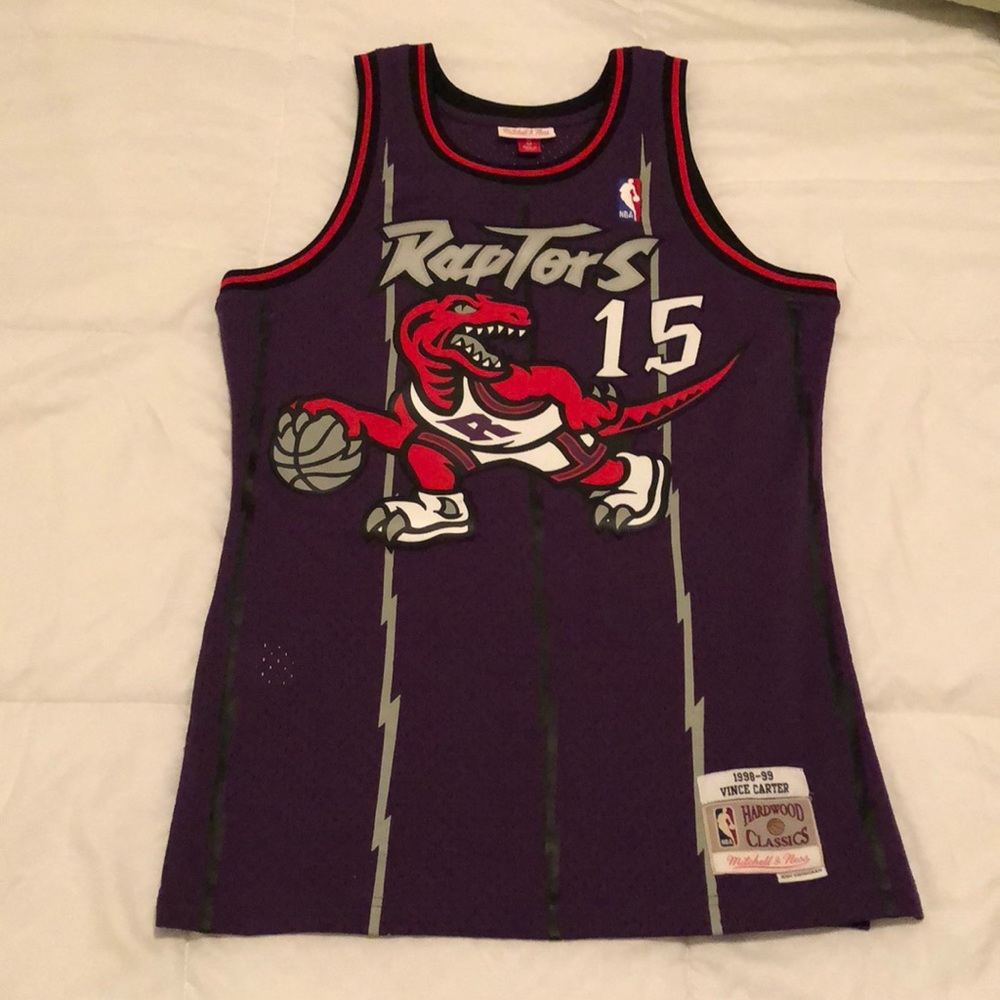 Authentic 1998-99 Vince Carter Raptors Jersey